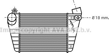 Prasco AI4185 - Intercooler, şarj cihazı furqanavto.az