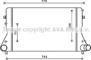 Prasco AI4386 - Intercooler, şarj cihazı furqanavto.az