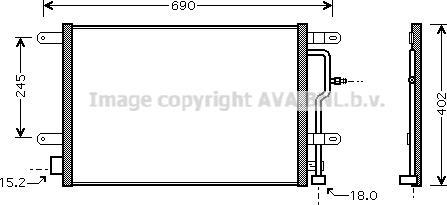 Prasco AI5199 - Kondenser, kondisioner furqanavto.az