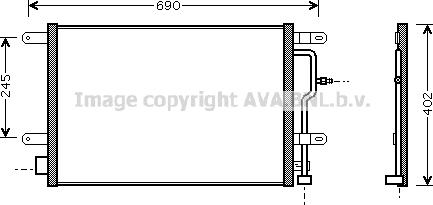 Prasco AI5194 - Kondenser, kondisioner furqanavto.az