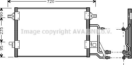 Prasco AI5140 - Kondenser, kondisioner furqanavto.az