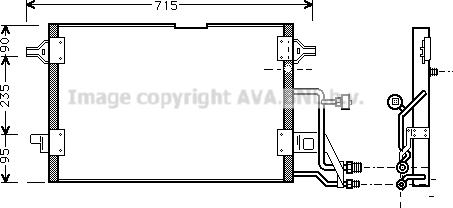 Prasco AI5116 - Kondenser, kondisioner furqanavto.az