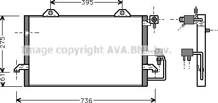 Prasco AI5121 - Kondenser, kondisioner furqanavto.az