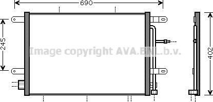 Prasco AI5239 - Kondenser, kondisioner furqanavto.az