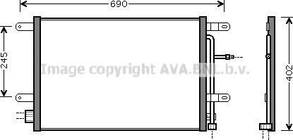 Prasco AI5238 - Kondenser, kondisioner furqanavto.az