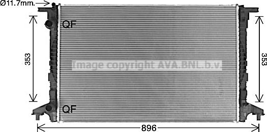 Prasco AI2440 - Radiator, mühərrikin soyudulması furqanavto.az