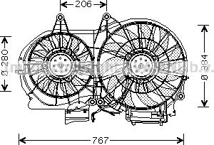 Prasco AI7506 - Fen, radiator furqanavto.az