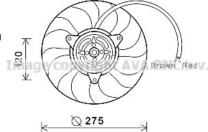 Prasco AI7515 - Fen, radiator furqanavto.az