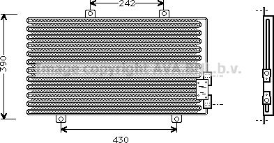 Prasco AL5063 - Kondenser, kondisioner furqanavto.az