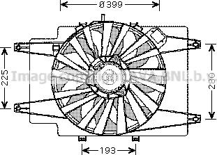 Prasco AL7504 - Fen, radiator furqanavto.az