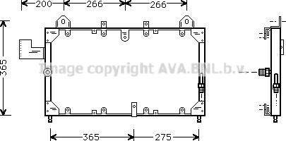 Prasco AU5140 - Kondenser, kondisioner furqanavto.az