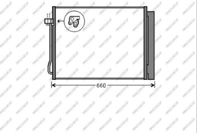 Prasco BM822C001 - Kondenser, kondisioner furqanavto.az