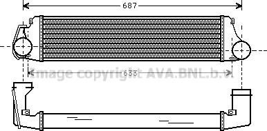 Prasco BW4207 - Intercooler, şarj cihazı furqanavto.az