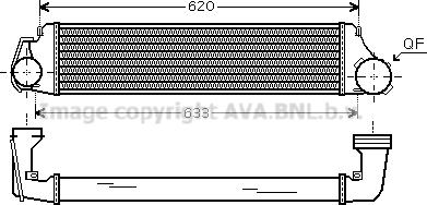 Prasco BW4282 - Intercooler, şarj cihazı furqanavto.az