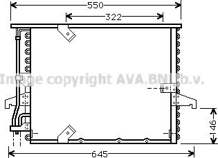 Prasco BW5180 - Kondenser, kondisioner furqanavto.az