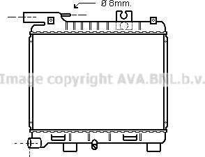 Prasco BW2055 - Radiator, mühərrikin soyudulması furqanavto.az