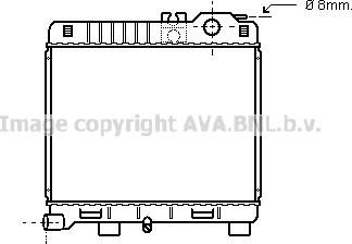 Prasco BW2033 - Radiator, mühərrikin soyudulması furqanavto.az