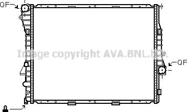 Prasco BW2302 - Radiator, mühərrikin soyudulması furqanavto.az