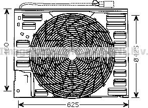 Prasco BW7508 - Fen, radiator furqanavto.az