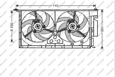 Prasco CI915F004 - Fen, radiator furqanavto.az