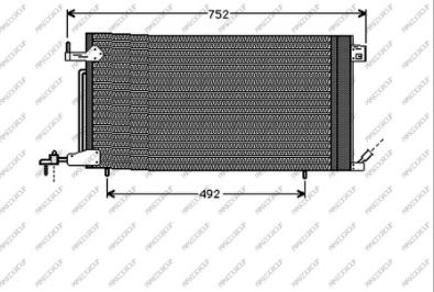 Prasco CI420C001 - Kondenser, kondisioner furqanavto.az