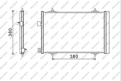 Prasco CI522C001 - Kondenser, kondisioner furqanavto.az