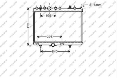 Prasco CI325R002 - Radiator, mühərrikin soyudulması furqanavto.az