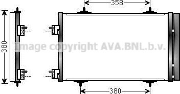 Prasco CN5272D - Kondenser, kondisioner furqanavto.az