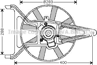 Prasco CN7542 - Fen, radiator furqanavto.az