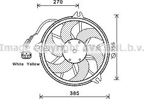 Prasco CN7536 - Fen, radiator furqanavto.az