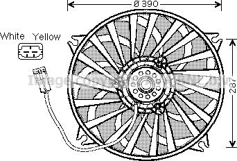 Prasco CN7526 - Fen, radiator furqanavto.az