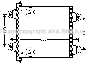 Prasco DF5034 - Kondenser, kondisioner furqanavto.az