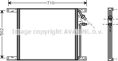 Prasco DF5020 - Kondenser, kondisioner furqanavto.az