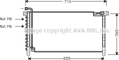 Prasco DN5161 - Kondenser, kondisioner furqanavto.az