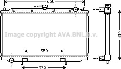 Prasco DNA2179 - Radiator, mühərrikin soyudulması furqanavto.az