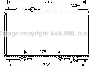 Prasco DN2319 - Radiator, mühərrikin soyudulması furqanavto.az