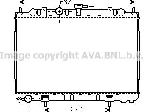 Prasco DN2238 - Radiator, mühərrikin soyudulması furqanavto.az