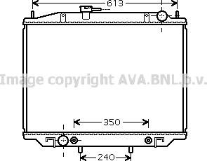 Prasco DNA2262 - Radiator, mühərrikin soyudulması furqanavto.az