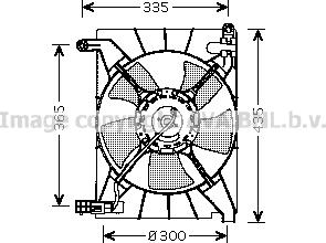 Prasco DW7511 - Fen, radiator furqanavto.az