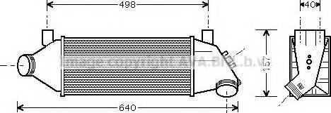 Prasco FD4315 - Intercooler, şarj cihazı furqanavto.az