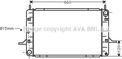 Prasco FD2123 - Radiator, mühərrikin soyudulması furqanavto.az