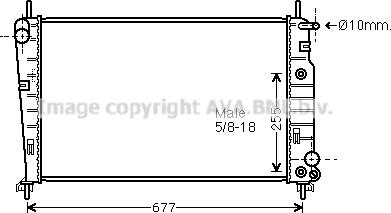 Prasco FD2344 - Radiator, mühərrikin soyudulması furqanavto.az