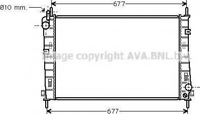 Prasco FD2335 - Radiator, mühərrikin soyudulması furqanavto.az