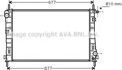 Prasco FD2336 - Radiator, mühərrikin soyudulması furqanavto.az