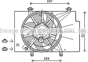 Prasco FD7557 - Fen, radiator furqanavto.az