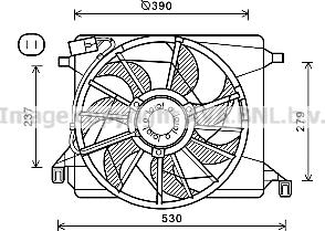 Prasco FD7560 - Fen, radiator furqanavto.az