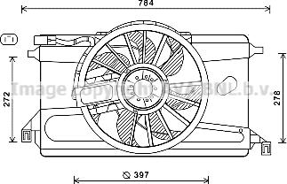 Prasco FD7561 - Fen, radiator furqanavto.az