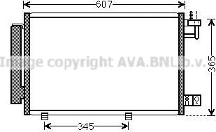 Prasco FDA5439D - Kondenser, kondisioner furqanavto.az