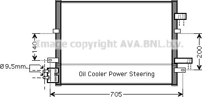 Prasco FDA5377 - Kondenser, kondisioner furqanavto.az