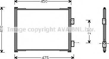 Prasco FDA5262 - Kondenser, kondisioner furqanavto.az